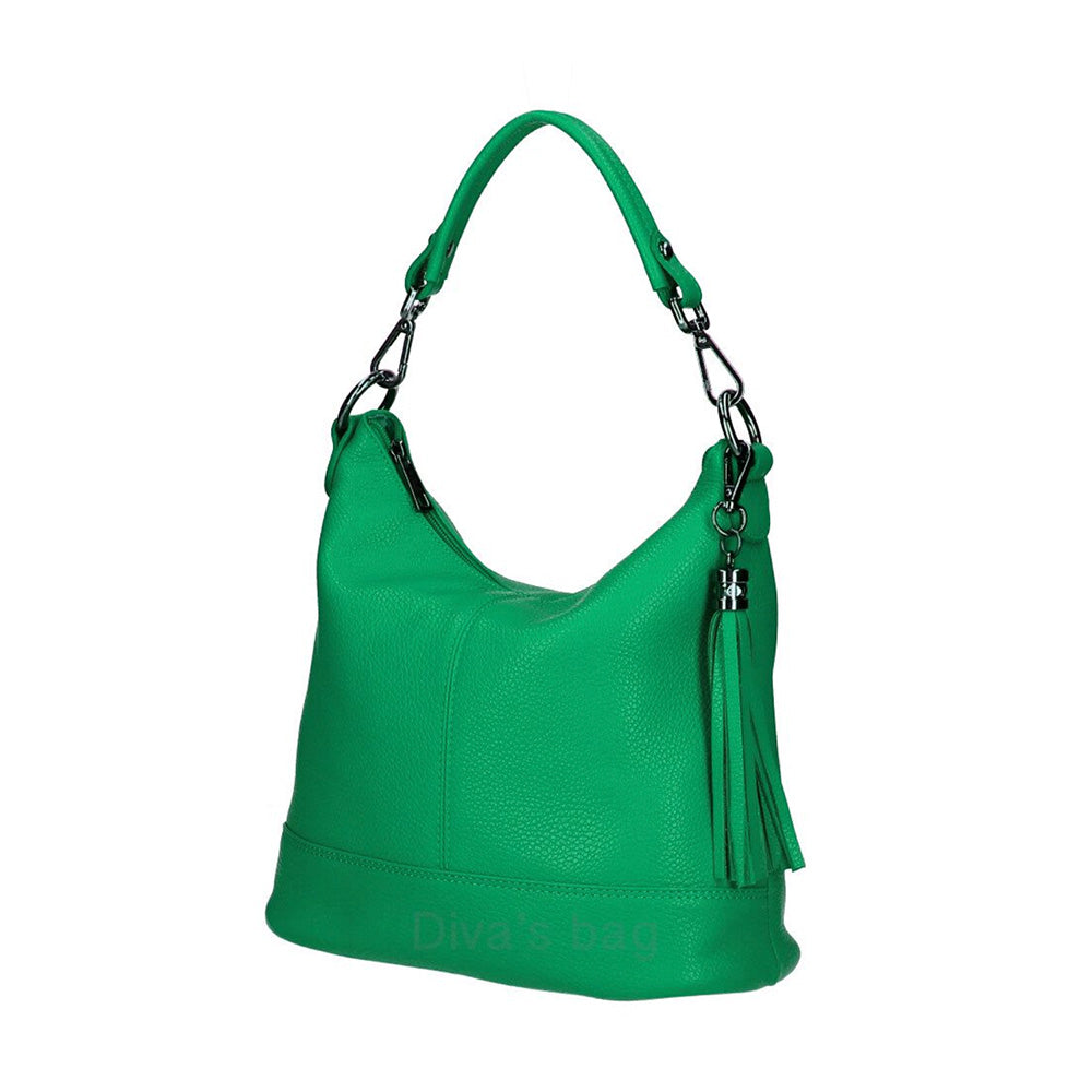 Jeannie Leather Shoulder Bag