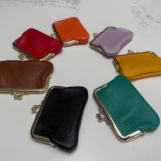 Piccola leather purses