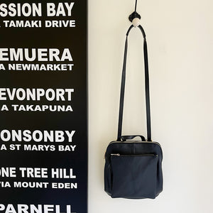 Florence leather backpack/crossbody bag