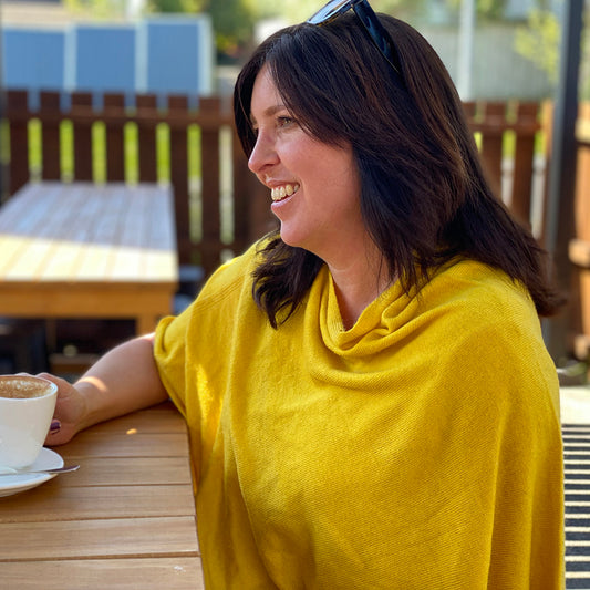 Cashmere ponchos