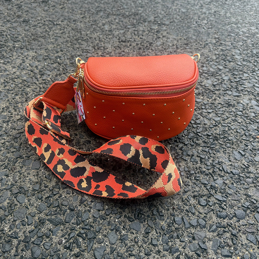 Augusta crossbody studded bags