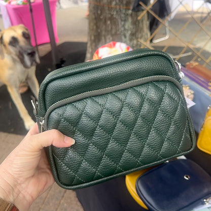 Ashleigh Crossbody Bag with Quilted Pocket
