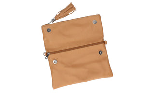 Gussie leather handbag