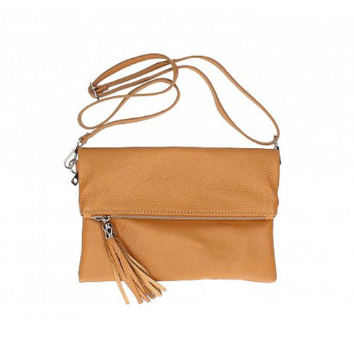 Gussie leather handbag