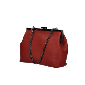 Jemima leather clutch purse