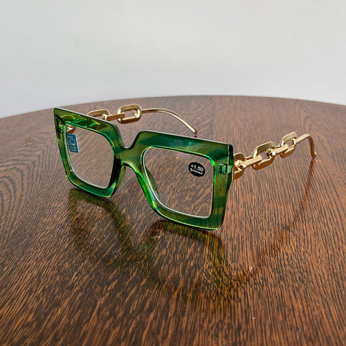 Square Eyes Green - readers