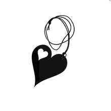 Load image into Gallery viewer, Heart to Heart acrylic necklace