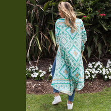 Load image into Gallery viewer, Teal kimono