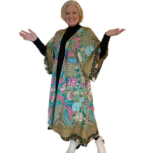 Peacock kimono