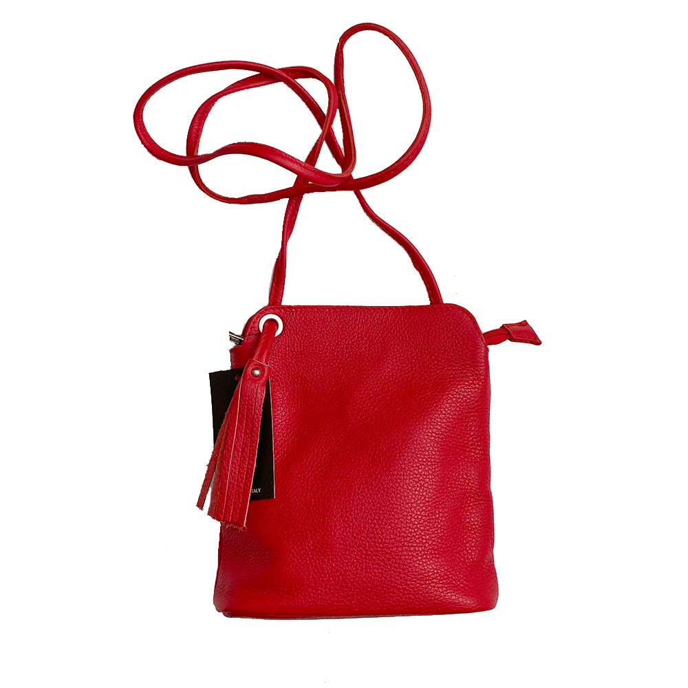 Mila leather handbag from Italy
