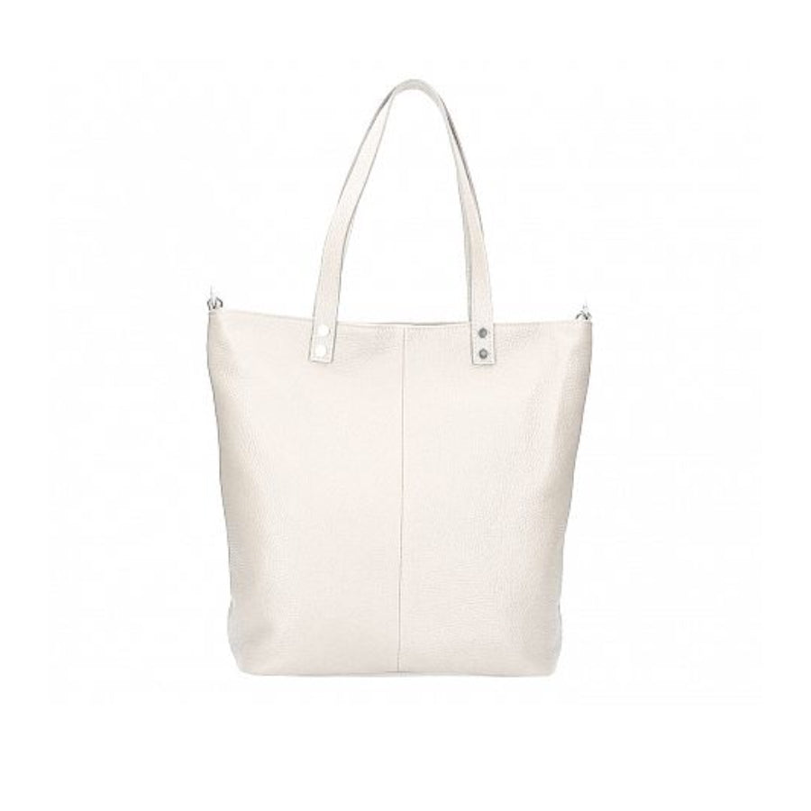 Italian leather tote bag