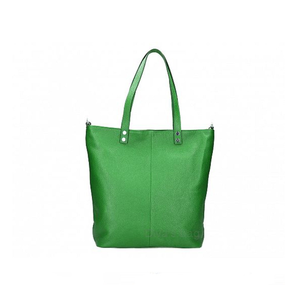Italian leather tote bag